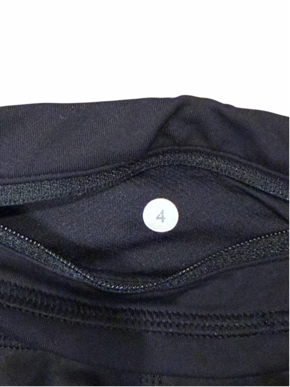Lululemon Athletica Black Camouflage Cropped Leggings